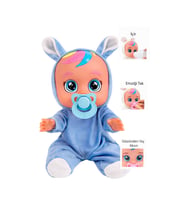Ağlayan ve Konuşan Et Bebek (Açık Mavi)