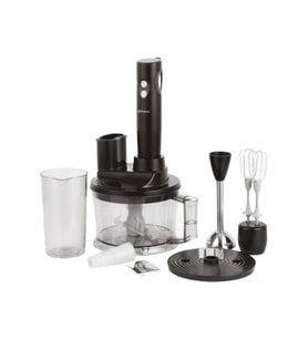 Conti CMD-502 Servomax Siyah Blender Seti 5 Fonksiyonlu Plastik Hazneli Bıçaklar