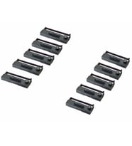 PhotoPrint® Erc-27 CTM290 Ithal Muadil Şerit Ribon Strip 10 Adet (Siyah)
