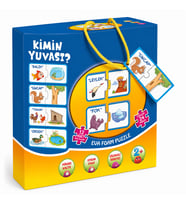 8513 2 Li Kimin Yuvası Puzzle Kutulu