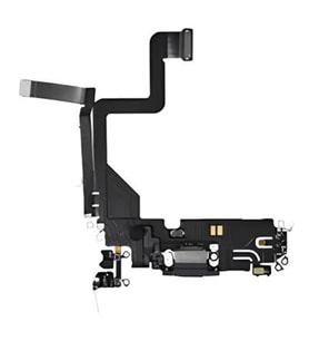 iPhone 14 PRO Şarj Soketi Kulaklık Soketi Full SİYAH