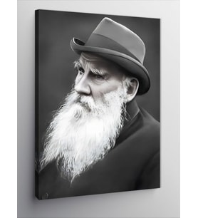 Kanvas Tablo Leo Tolstoy Rus Edebiyatı