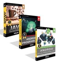 KODLAB YAYIN ANDROİD OYUN PROGRAMLAMA SETİ (Siyah - Beyaz)