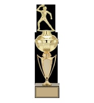 ODAK KUPA - Figürlü Kupalar - Masa Tenisi Kadın Figürlü Kupalar FG-067 C - 40 cm