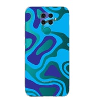 PrintiFy Huawei Mate 30 Lite Uyumlu Kamera Korumalı Renkli Desen Tasarımlı Şeffaf Silikon Kılıf