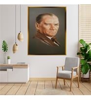 ÇERÇEVELİ ATATÜRK TABLO S204