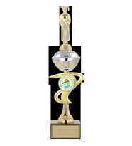 ODAK KUPA - Figürlü Kupalar - Mezuniyet Erkek Figürlü Kupalar FG-065 C - 44 cm