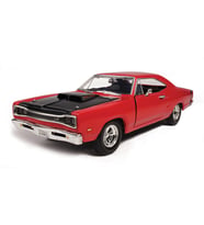 MotorMax 1969 Dodge Coronet Super Bee 1/24 Kırmızı Model Araba