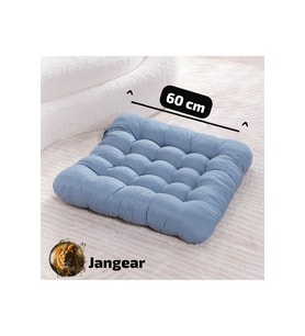 Japon Tatami yastık, kalın dolgulu yer minderi, oturma minderi 60×60