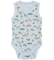 Civil Baby Safari Empirme 0-24 Ay Çıtçıtlı Badi - Mavi