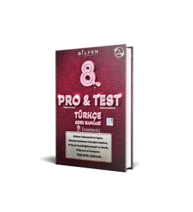 Bilfen Yayınları 8. Sınıf Türkçe Pro & Test Soru Bankası