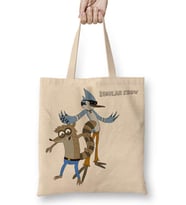 Regular Show Bez Çanta Uzun Saplı