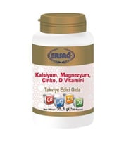 Ersağ Kalsiyum Magnezyum Çinko-d Vitamini 90 Kapsül