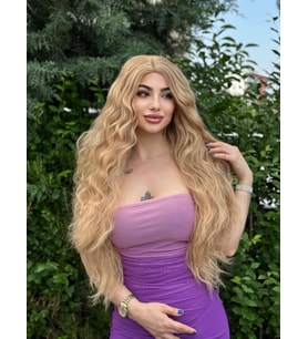 Luxury Perçemsiz Karamel Özel Dalgalı Vip Model