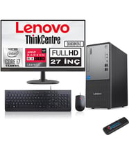 Lenovo Thinkcentre Neo 50T Gen5 Intel Core I7 13700 96GB Ddr5 512GB SSD 27 Inç Monitör Windows 11 Home Radeon RX550 5502712UB000LTRH27+ZETTA Flash Bellek