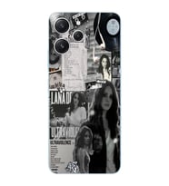 Xiaomi REDMI 12 Uyumlu Lana Del Rey Desenli Şeffaf Telefon Kılıfı