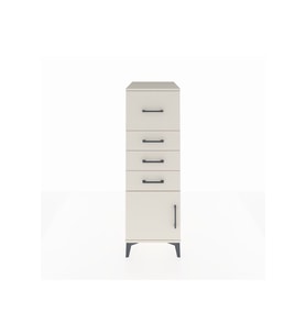 Kronos Dolap 4 Çekmeceli Tek Kapaklı 44x59x134 Aytaşı-Aytaşı