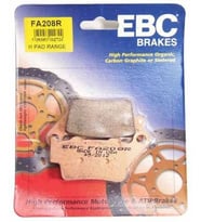 2008-2016 Yamaha Xtz 660Z Tenere Arka Fren Balatası Ebc Fa208R Si