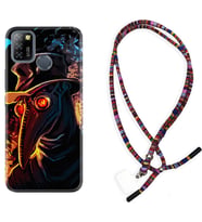INFINIX Smart 4 5 6 Zero 8 S5 Pro Kılıf Boyun Asklı Rasta Silikon Karga 1616