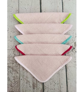 5'li Micro-Cotton Bebek Ağız Mendili Önlük Havlu