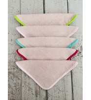 5'li Micro-Cotton Bebek Ağız Mendili Önlük Havlu
