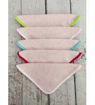 5'li Micro-Cotton Bebek Ağız Mendili Önlük Havlu
