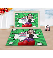 BK Gift Kişiye Özel En Güzel Anne Karikatürlü 1000 Parça Profesyonel Puzzle-1