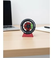Otomobil Jant Görünümlü Ofis Masa Dekoru Hediye Seçeneği