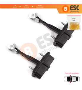 Fiat Panda MK4 312 319 519 2011-On 52022102 İçin 2 EA Ön Sağ ve Sol Kapı Gergi Yayı