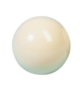 Amerikan Beyaz Bilardo Vuruş Topu 1 Adet 57,2 mm