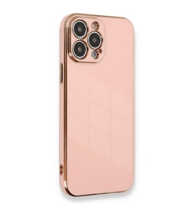Iphone 13 Kılıf Volet Silikon - Pembe