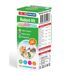 KIKI Kemirgen Rodent-Vit Vitamin Desteği 25ml