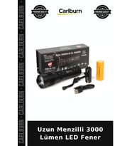 Uzun Menzilli 3000 Lümen LED Fener Karanlık Çözüm Arama Aracı Kamp Malzemesi