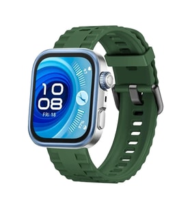 Durukar® Huawei Watch Fit 3 Klasik Kordon - Koyu Yeşil