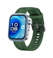 Durukar® Huawei Watch Fit 3 Klasik Kordon - Koyu Yeşil