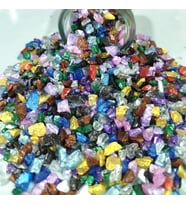 Tahtakale Toptancı Dekoratif Gerçek Cam Kırığı (  4-8 MM Arlığında  50 GR)  Karışık Renk