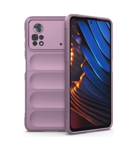 Xiaomi Poco X4 Pro 5g Kılıf Optimum Silikon - Mor