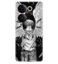 Camon 20 Premier 5g Kılıf Desenli Silikon Platinium Series Angel 1883