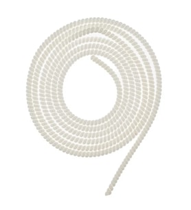 SPELT Şarj Aleti Kablosu Kablo Kordon Koruyucu Spiral Sarma Kılıf Koruma White Pearl