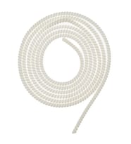 SPELT Şarj Aleti Kablosu Kablo Kordon Koruyucu Spiral Sarma Kılıf Koruma White Pearl