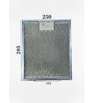 Silverline İle Uyumlu 1170 Astec 90 cm Aspiratör Metal Yağ Filtresi