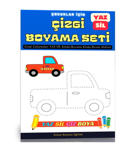 Çizgi Boyama Seti (3 Kitap)