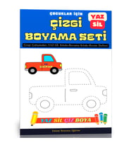 Çizgi Boyama Seti (3 Kitap)