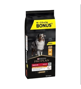 Pro Plan Adult Medium Everyday Nutrition Tavuklu Orta Irk Yetişkin Köpek Maması 14 Kg+ 2.5 Kg Bonus