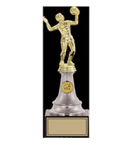 ODAK KUPA - Figürlü Kupalar - Voleybol Kadın Figürlü Kupalar FG-010 A - 28 cm