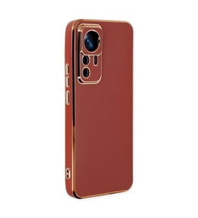 Xiaomi Mi 12t Pro Kılıf Volet Silikon - Kırmızı