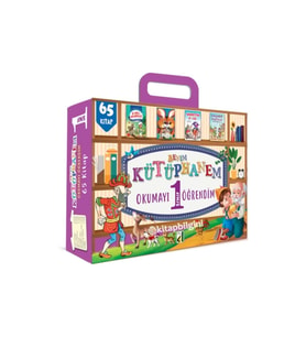 Benim Kütüphanem- Okumayı Öğrendim 1. Sınıf (65 Kitap) (Krem)