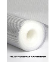10 Metre Şeffaf Silikonlu Kaymaz Çekmece İçi Düzenleyici