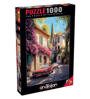 Anatolian 1000 Parça Begonvil Sokak Puzzle