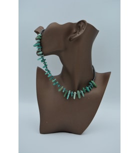 STONEAGE AMAZONİT VE HEMATİT KOLYE